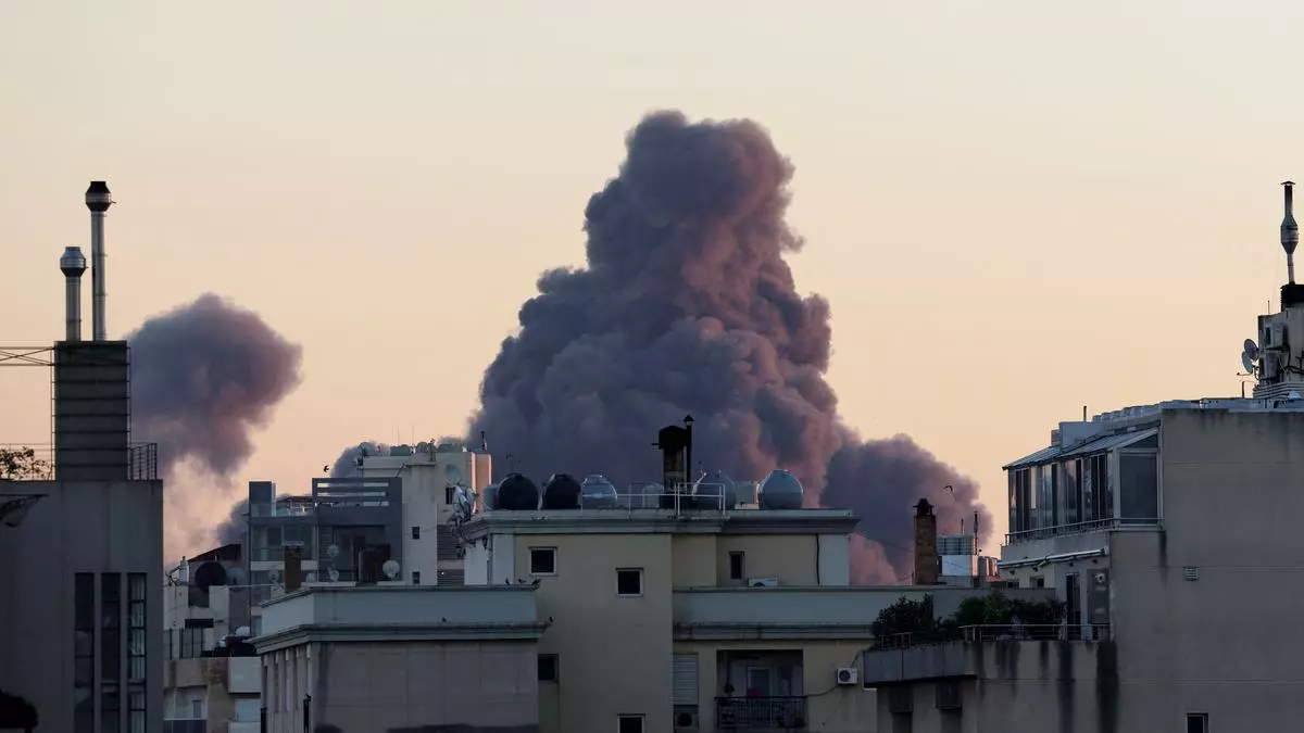 Israeli airstrike targets Hezbollah headquarters in Beirut amid escalating conflict