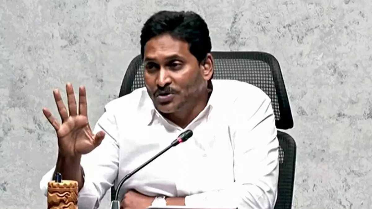 Declaration row: YS Jagan Mohan Reddy cancels Tirumala visit