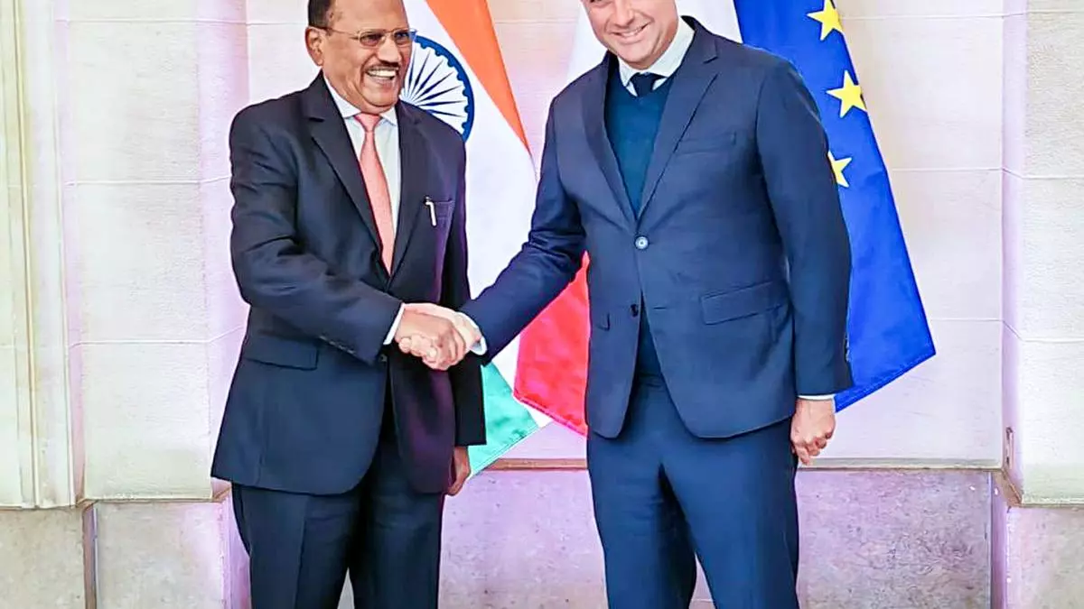 NSA Doval in Paris to close negotiations on Rafale jets for Indian Navy