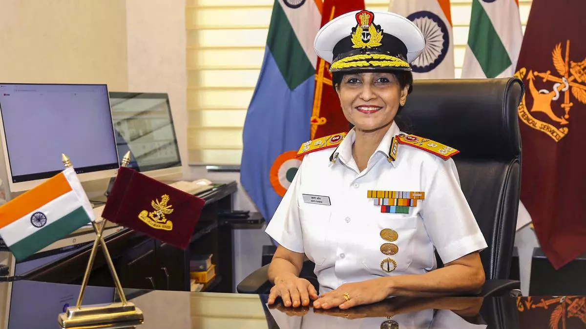 Vice Admiral Arti Sarin is first woman officer to head Armed Forces Medical Services