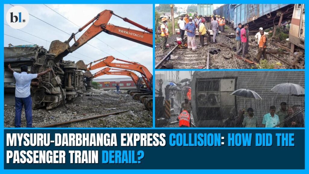 Mysuru-Darbhanga express collision: How did the passenger train derail?